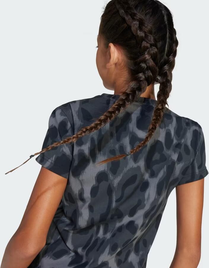 Adidas Future Icons Allover Print T-shirt Kids Grijs Kind Grijs - Foto 3