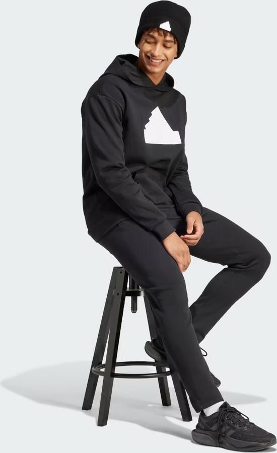 Adidas Zwarte Future Icons Badge Sport Broek Black Heren - Foto 4