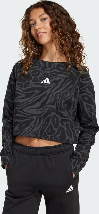 Adidas Sweater Future Icons Cropped Sweatshirt Kids - Foto 6