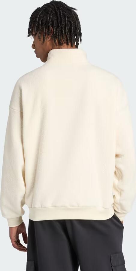 Adidas Sportswear Fleecejack met opstaande kraag en labelstitching - Foto 5