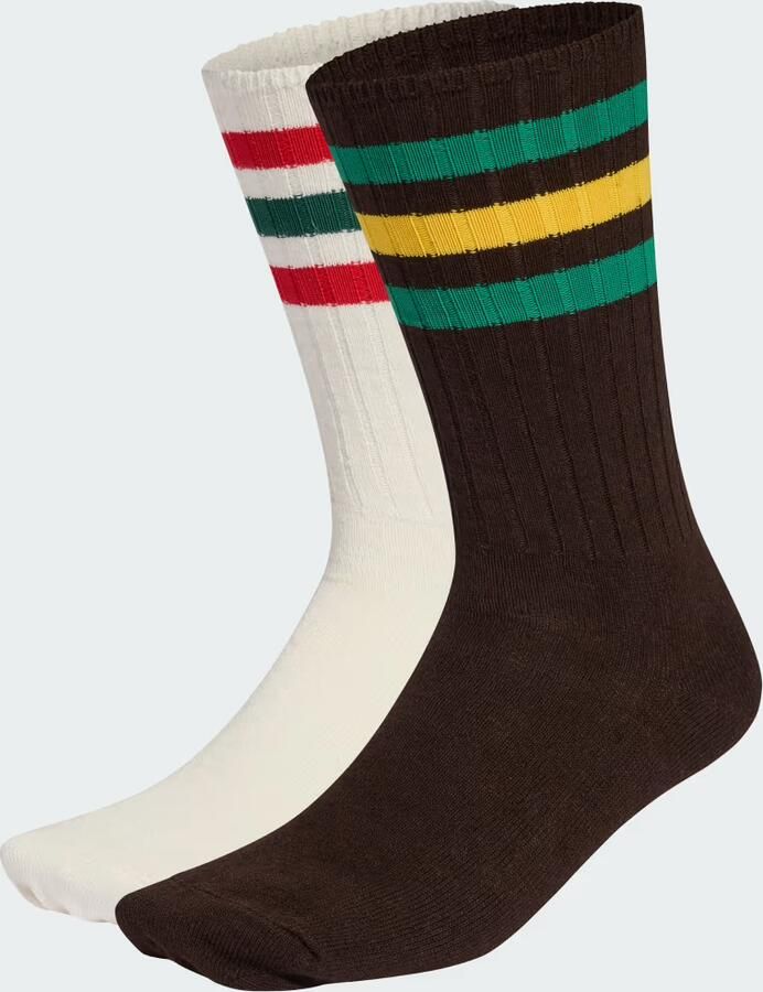 Adidas Geribbelde Sokken 2 Paar