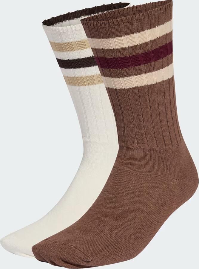 Adidas Geribbelde Sokken 2 Paar
