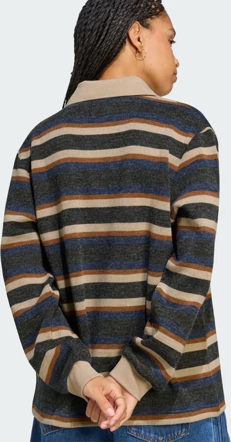 Adidas GESTREEPT GEBREID POLOSHIRT - Foto 4