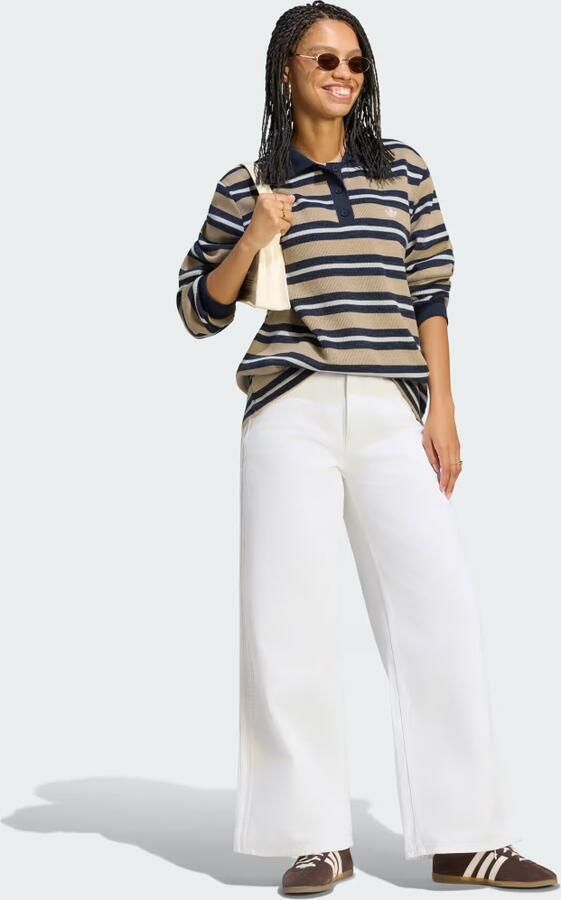 Adidas GESTREEPT GEBREID POLOSHIRT - Foto 5