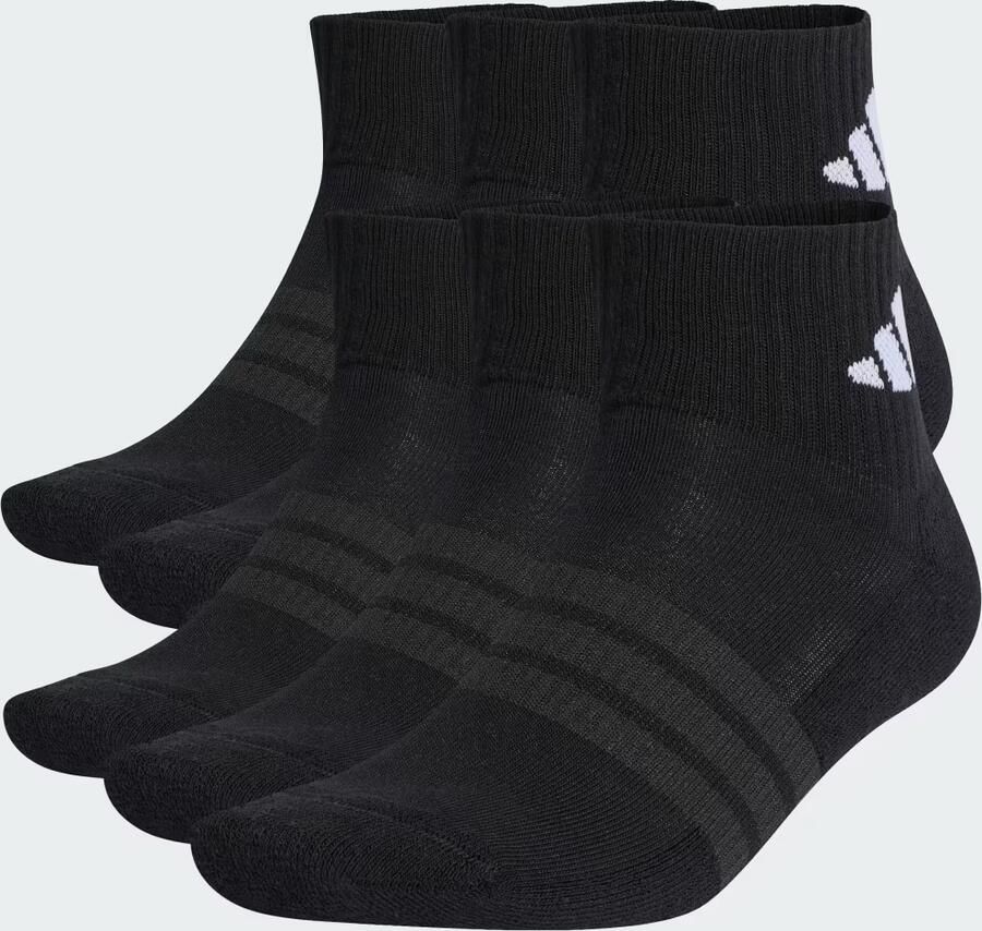 Adidas Gevoerde Essentials Enkelsokken 6 Paar
