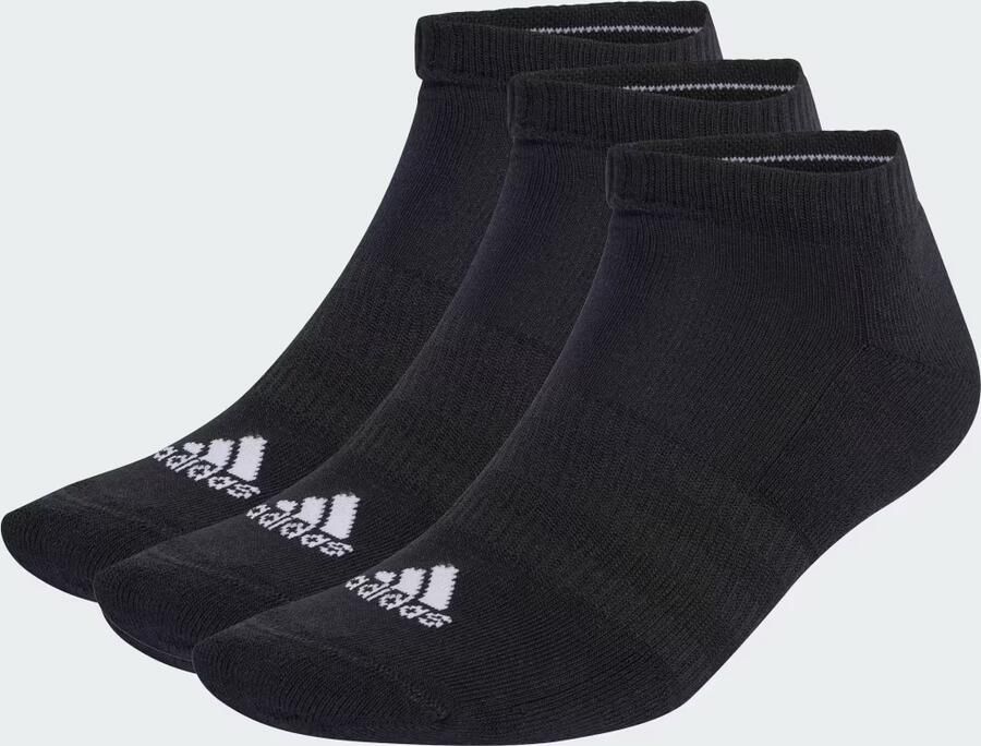 Adidas Perfor ce Functionele sokken CUSHIONED LOWCUT SOKKEN 3 PAAR Sneaker sokken korte sokken 3-pack (3 paar)