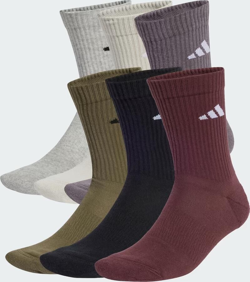 Adidas Perfor ce Sportsokken C NEWLOGOCRW 6P (6 paar)