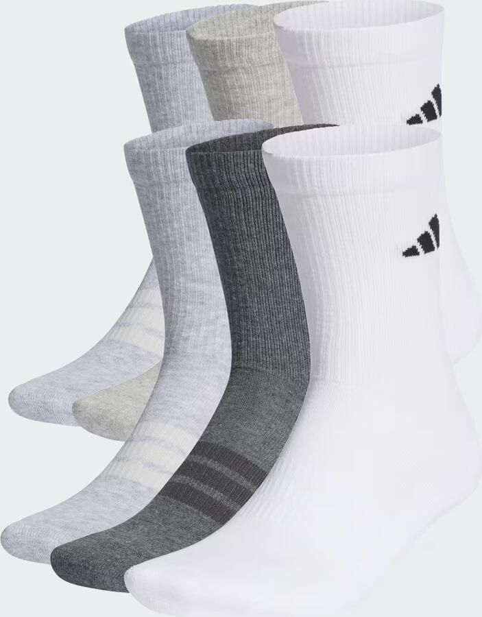 Adidas GEVOERDE SOKKEN 6 PAAR