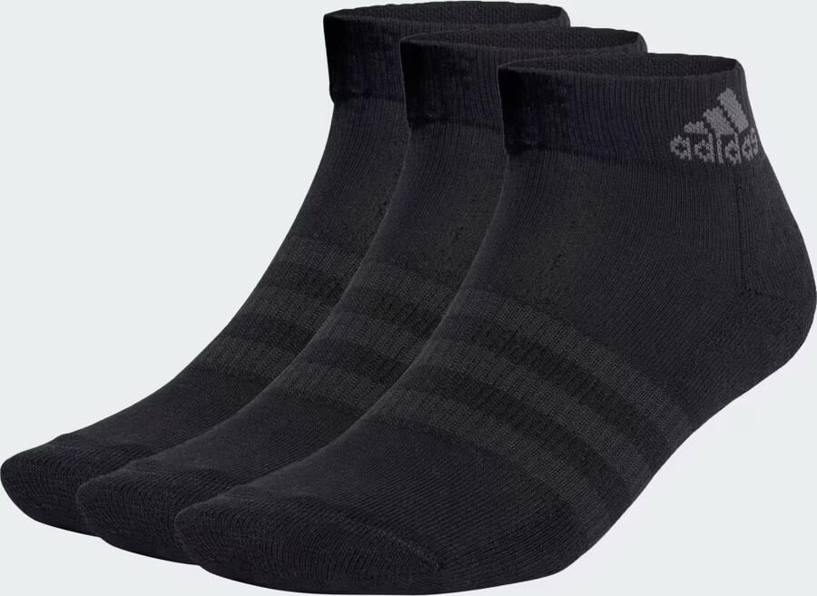 Adidas Perfor ce Gevoerde Sportswear Enkelsokken 3 Paar