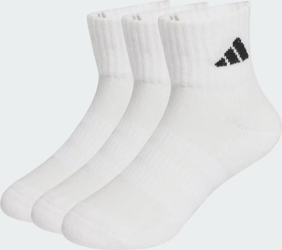 Adidas GEVOERDE SPORTSWEAR ENKELSOKKEN 3 PAAR