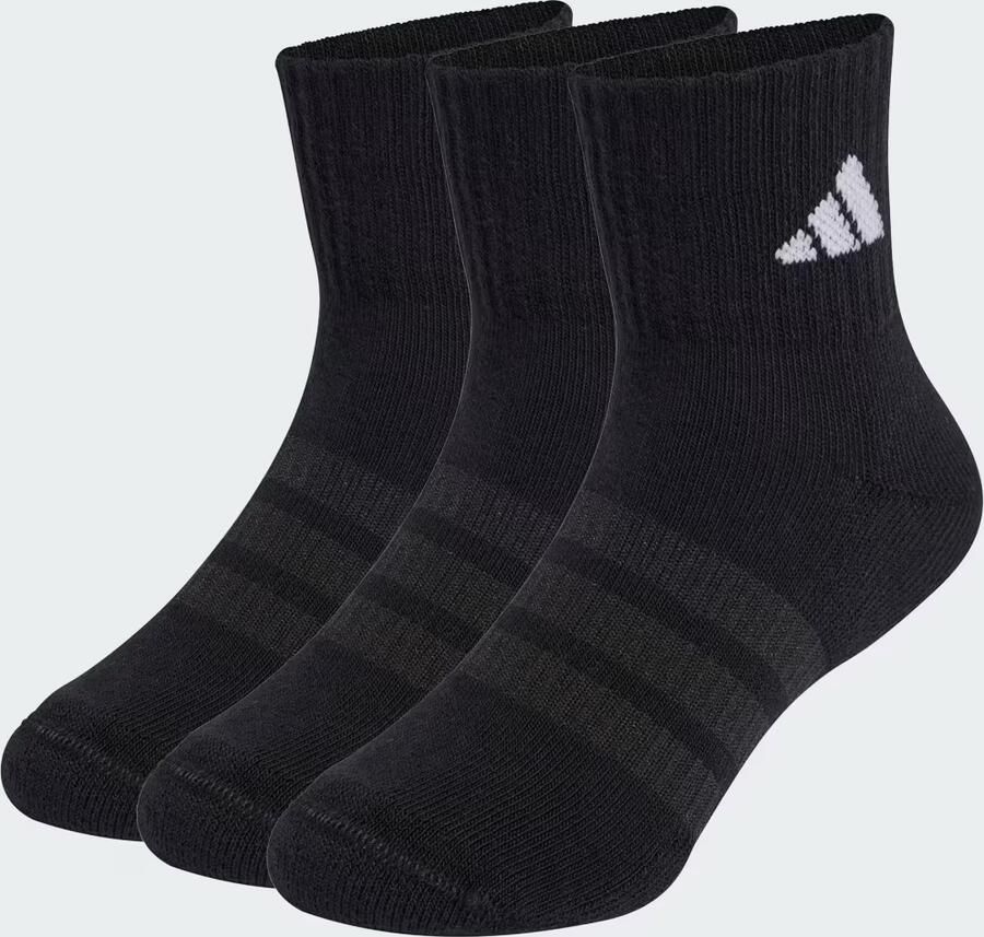 Adidas GEVOERDE SPORTSWEAR ENKELSOKKEN 3 PAAR