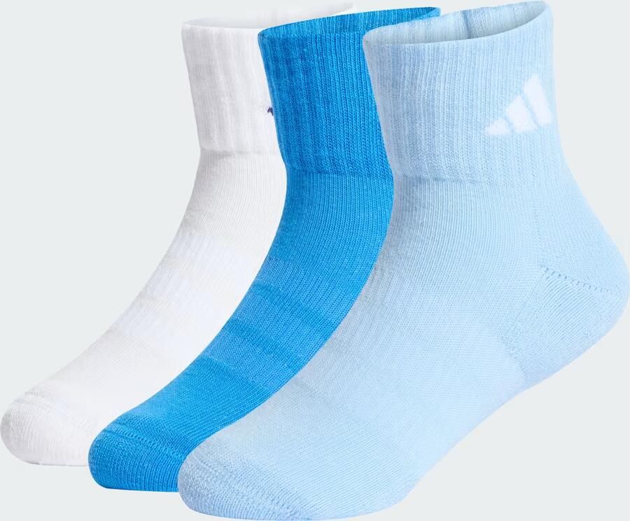 Adidas GEVOERDE SPORTSWEAR ENKELSOKKEN 3 PAAR