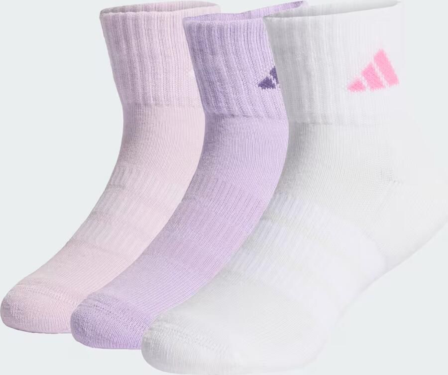 Adidas GEVOERDE SPORTSWEAR ENKELSOKKEN 3 PAAR