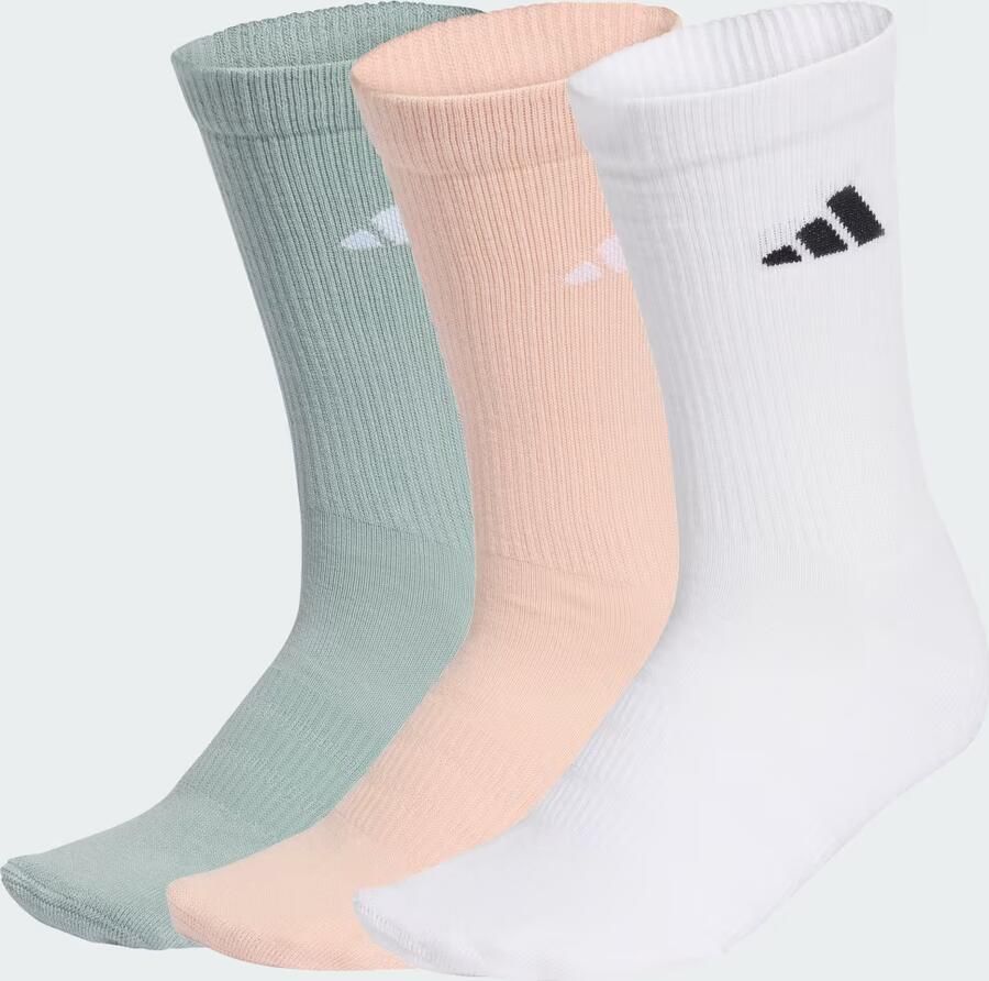 Adidas GEVOERDE SPORTSWEAR SOKKEN 3 PAAR