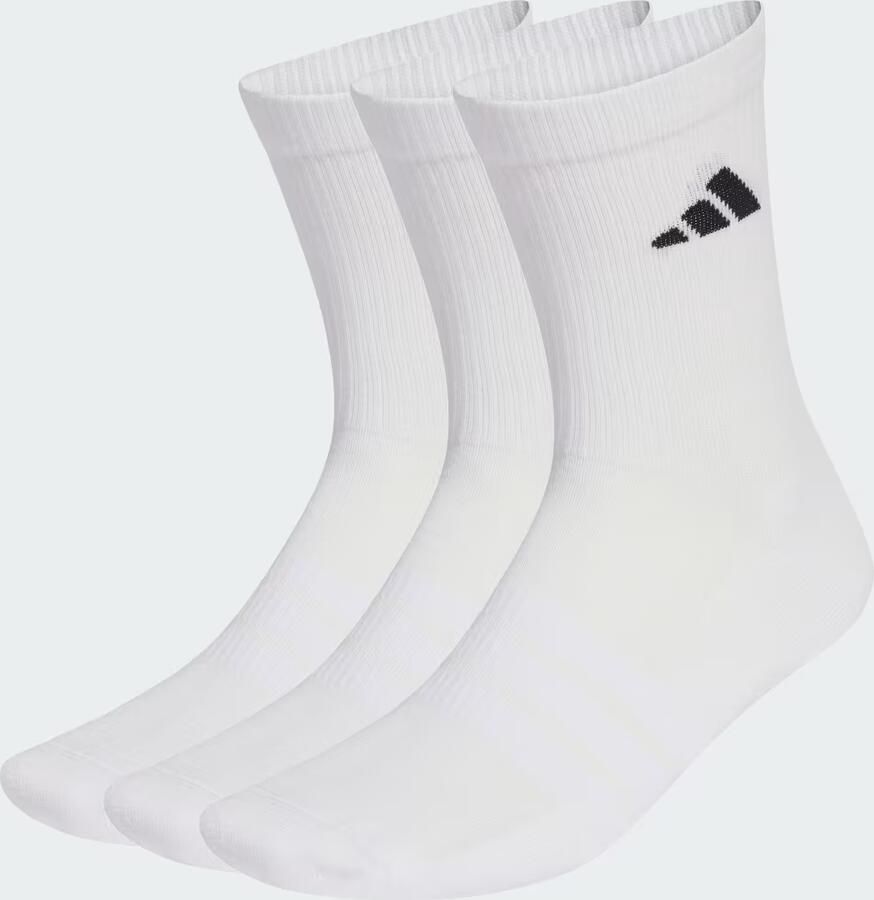 Adidas GEVOERDE SPORTSWEAR SOKKEN 3 PAAR