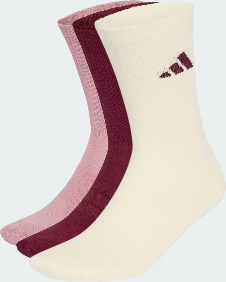 Adidas Sportswear Sokken van katoenmix in een set van 3
