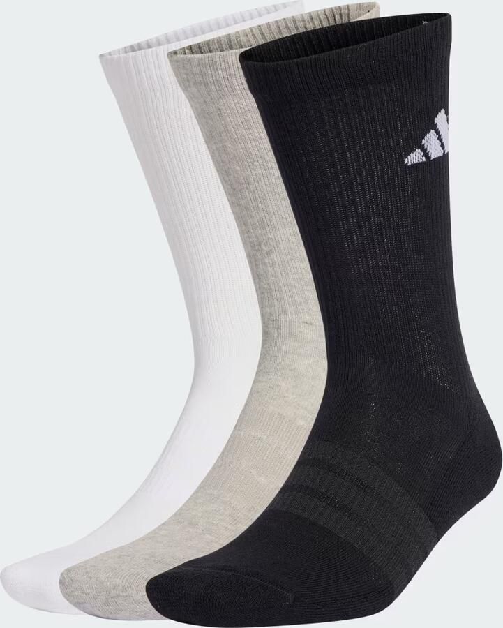 Adidas GEVOERDE SPORTSWEAR SOKKEN 3 PAAR