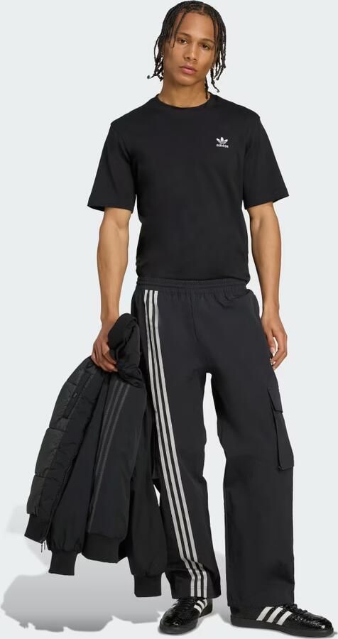 Adidas Geweven Cargobroek met Strepen aan de Voorkant - Foto 5