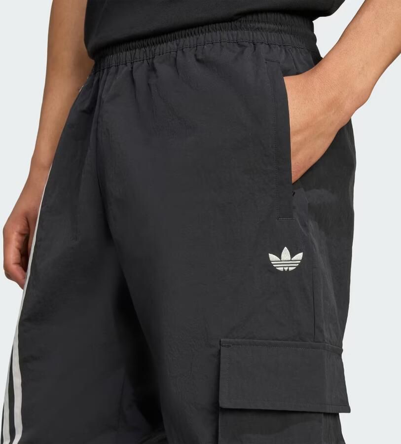 Adidas Geweven Cargobroek met Strepen aan de Voorkant - Foto 2