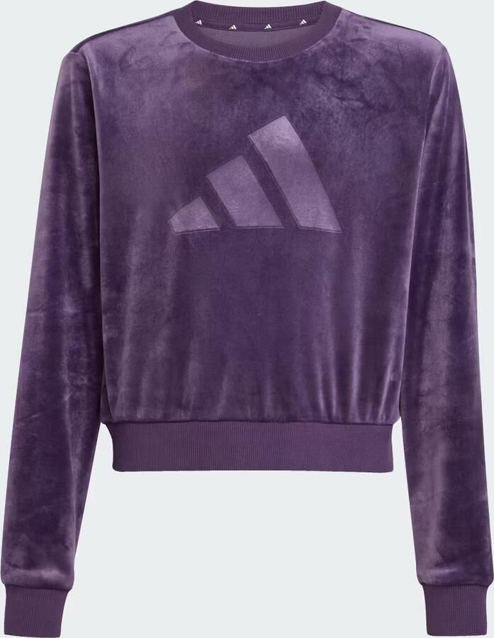 Adidas Holiday Glam Cropped Sweatshirt - Foto 3