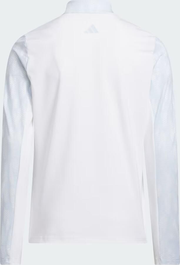 Adidas LONG SLEEVE QUARTER ZIP MOCK Polo Shirt - Foto 5