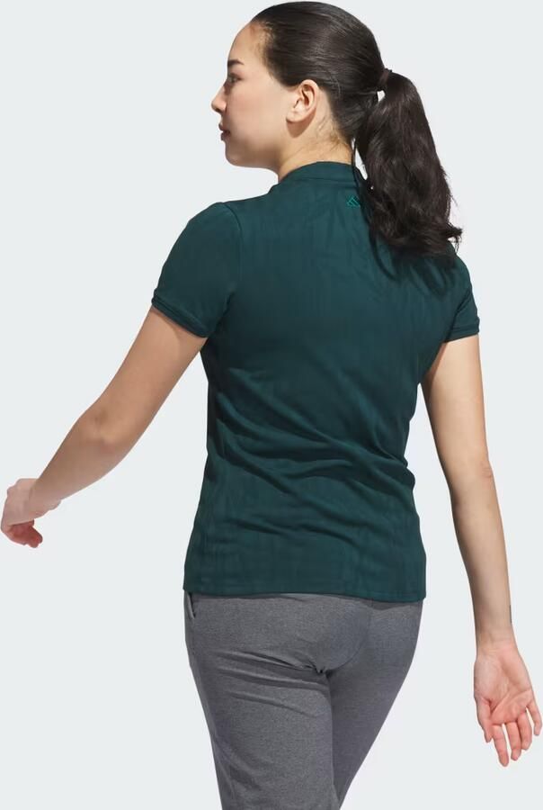 Adidas Go-to Jacquard Poloshirt met Korte Mouwen - Foto 5