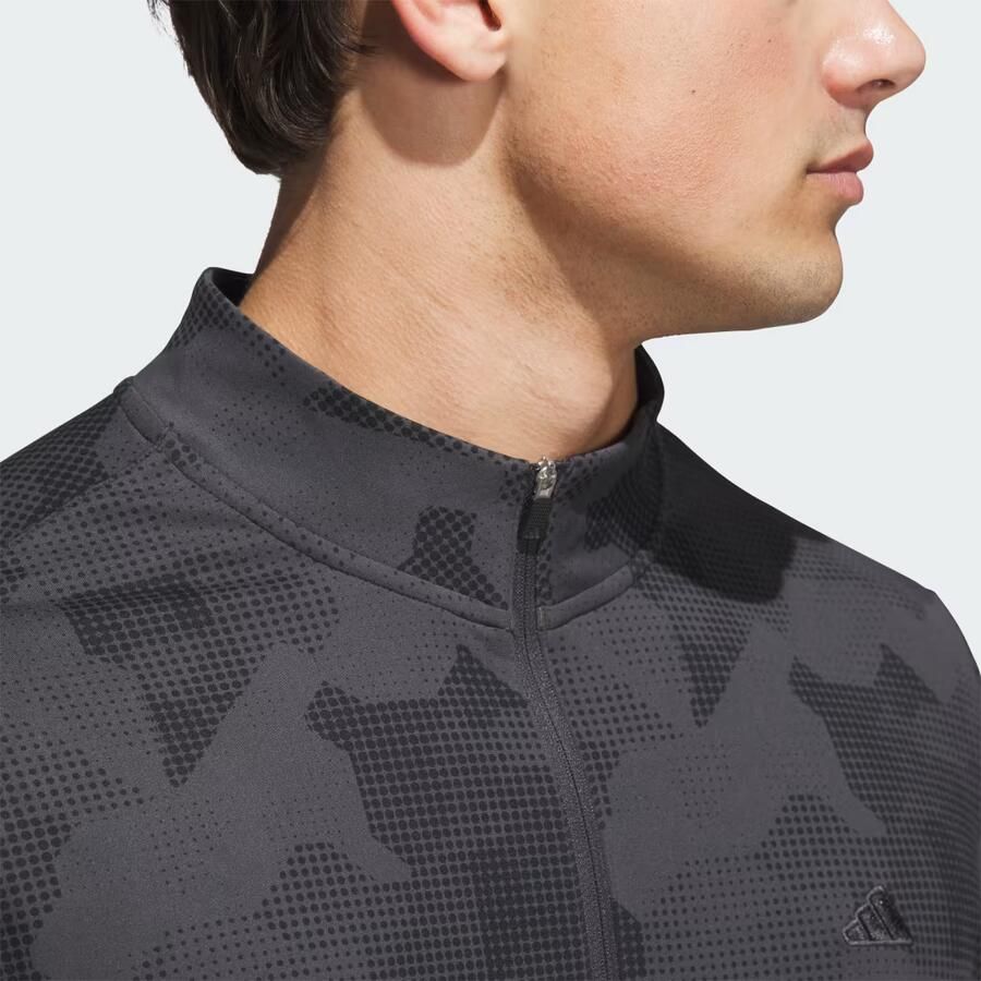 Adidas Go-To Printed Pullover met Korte Rits - Foto 2