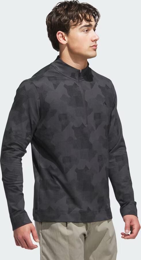 Adidas Go-To Printed Pullover met Korte Rits - Foto 6