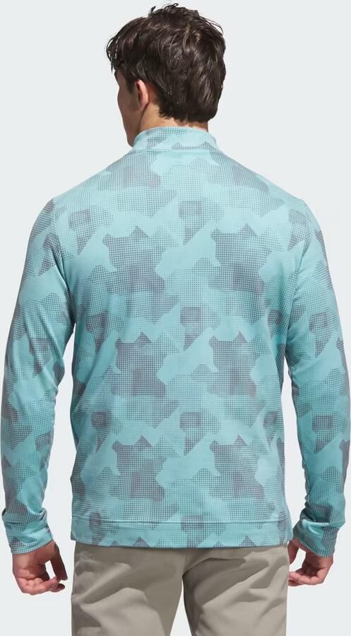 Adidas Go-To Printed Pullover met Korte Rits - Foto 5