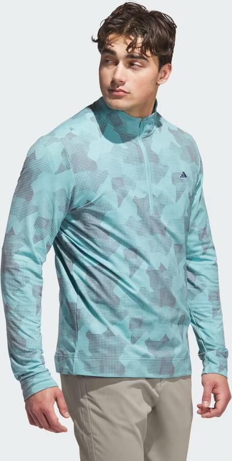 Adidas Go-To Printed Pullover met Korte Rits - Foto 6