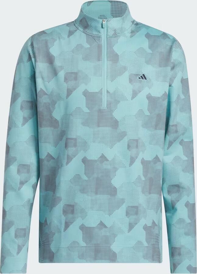 Adidas Go-To Printed Pullover met Korte Rits - Foto 4