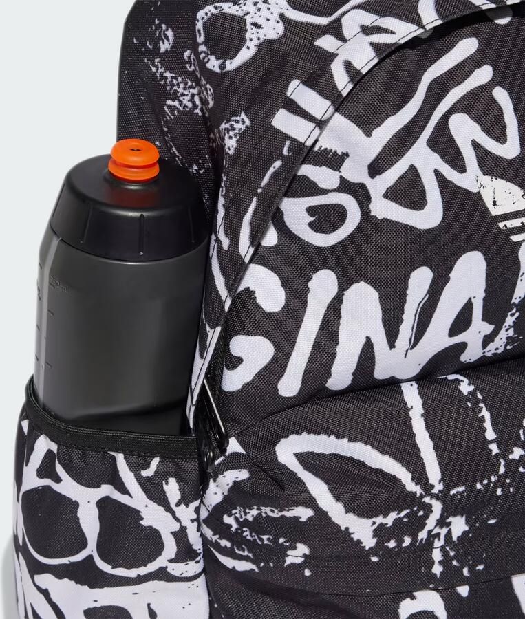 Adidas Originals Graffiti Backpack Unisex Rugzakken zwart Maat ONE SIZE Accessoires - Foto 6