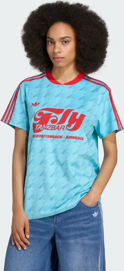 Adidas Originals Footie Jersey Women Trainingspakken blauw Maat XS Kleding - Foto 7