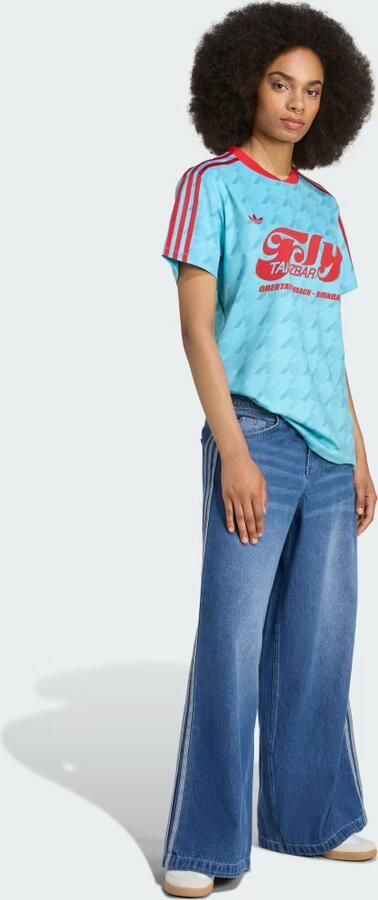 Adidas Originals Footie Jersey Women Trainingspakken blauw Maat XS Kleding - Foto 6