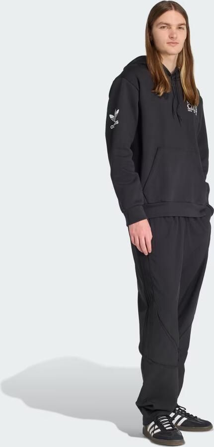 Adidas Originals Shirt met lange mouwen Graphic Hoodie met vintage-graphics losse pasvorm - Foto 6