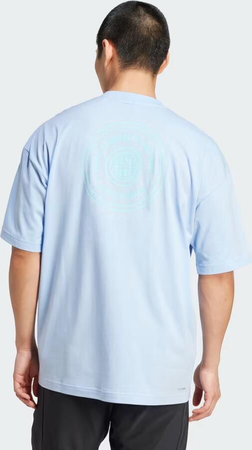 Adidas Performance T-shirt GFX TEE GLOB Q3 - Foto 6