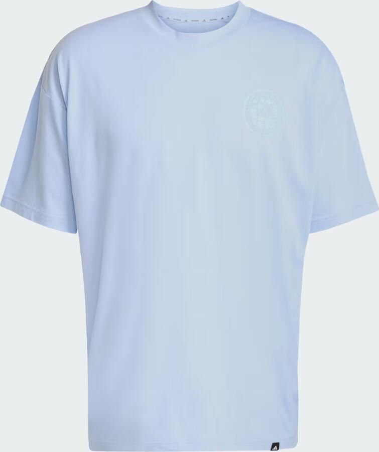 Adidas Performance T-shirt GFX TEE GLOB Q3 - Foto 4