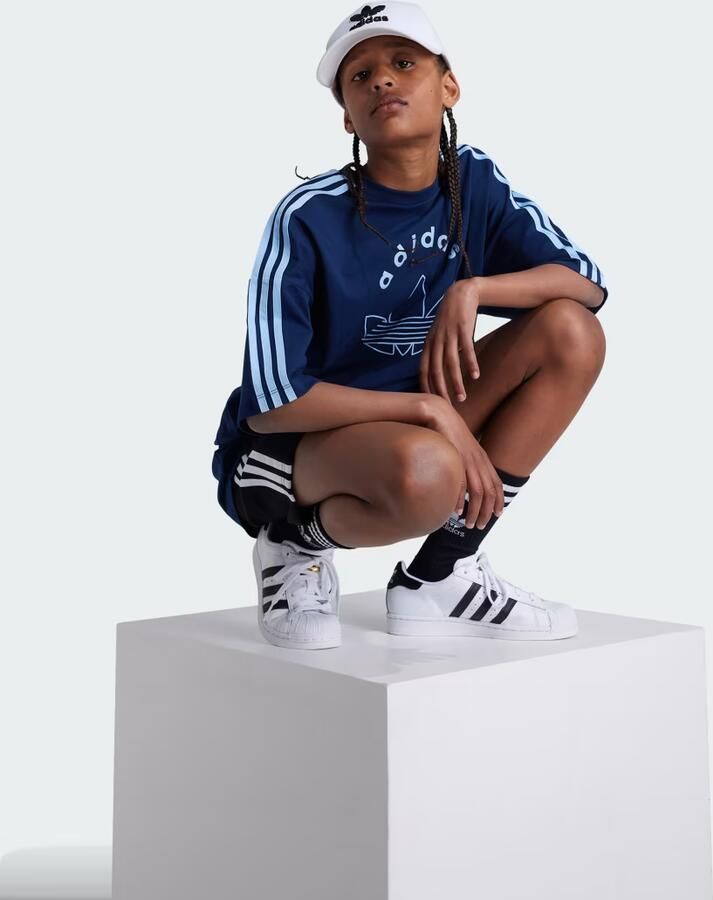 Adidas Originals ' Logo T-Shirt Junior Blue - Foto 2