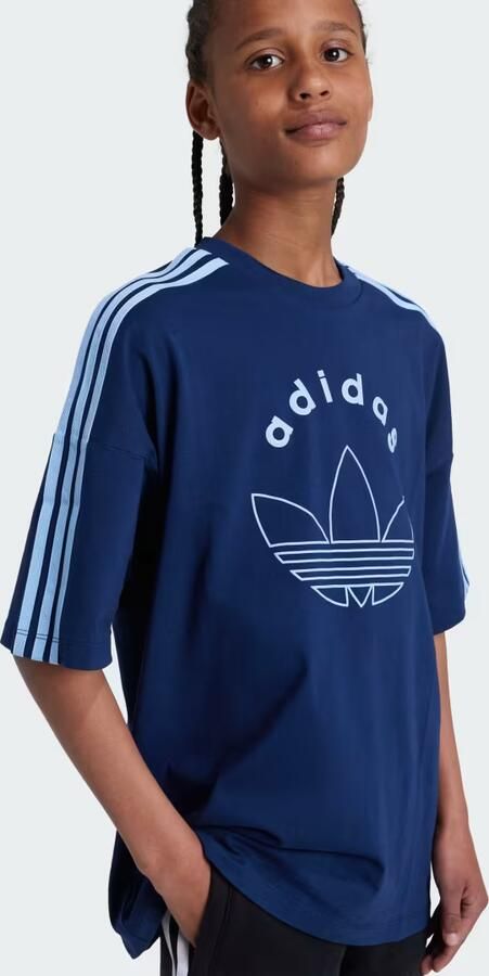 Adidas Originals ' Logo T-Shirt Junior Blue - Foto 5