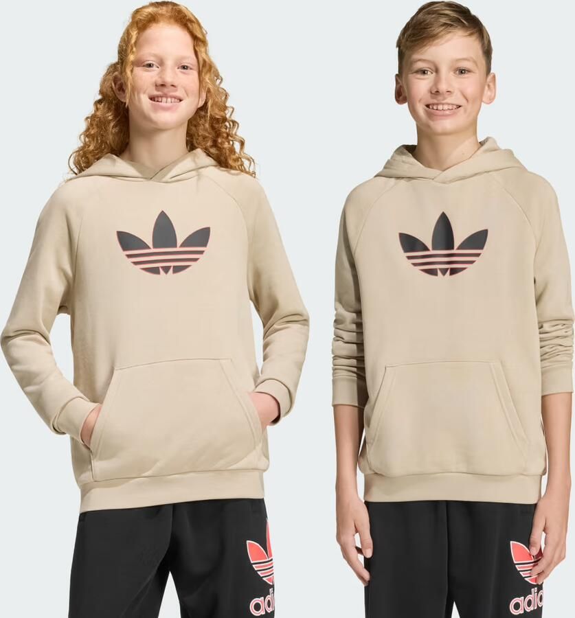 Adidas GRAPHIC TREFOIL LOOSE HOODIE