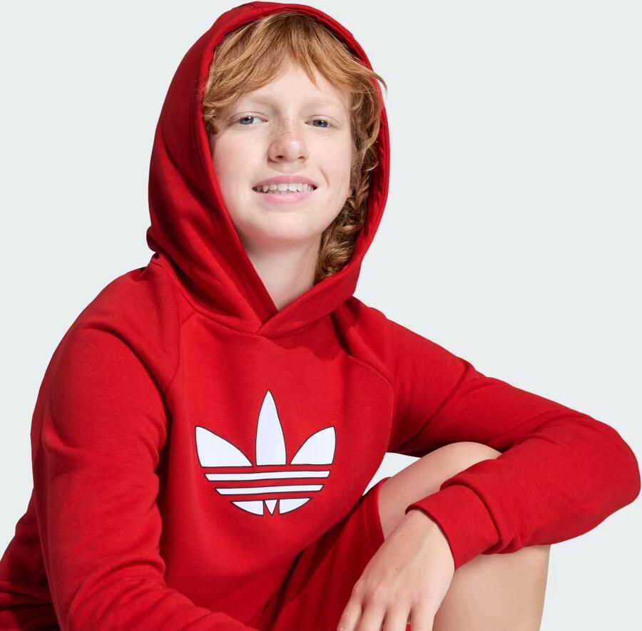 Adidas GRAPHIC TREFOIL LOOSE HOODIE - Foto 2