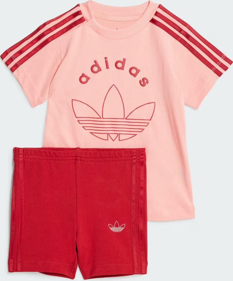 Adidas Graphics Cycling Shorts Set Kids