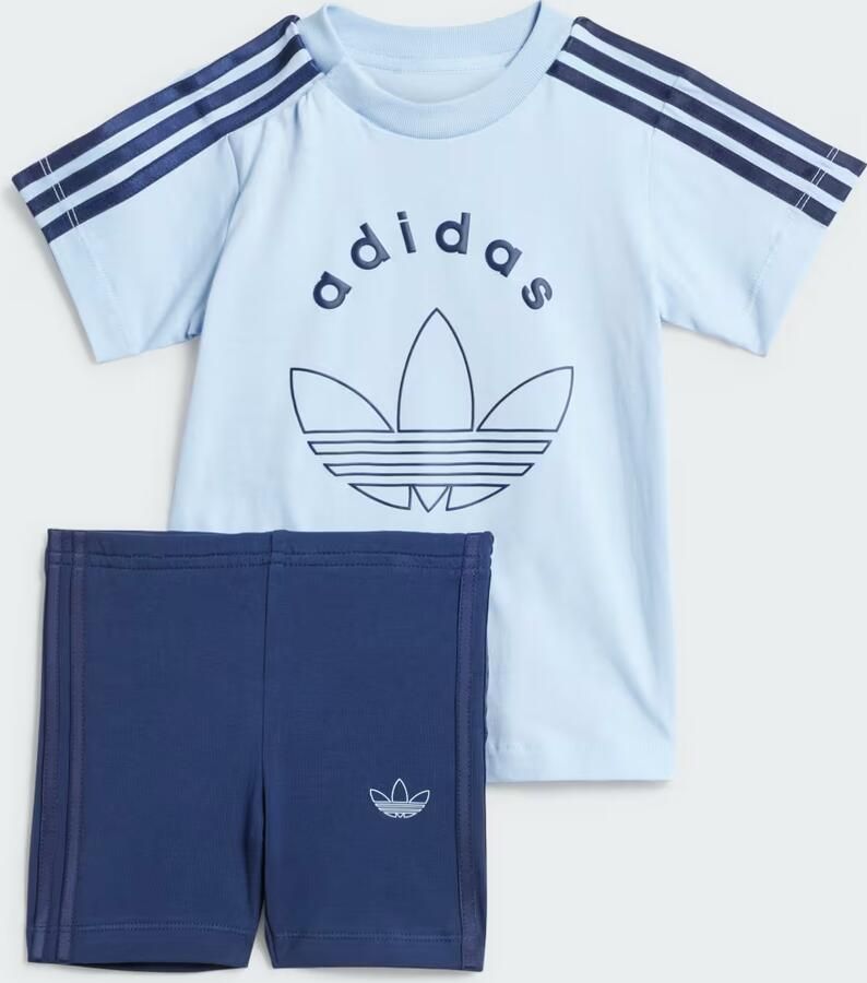Adidas Graphics Cycling Shorts Set Kids