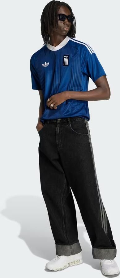 Adidas T-shirt Korte Mouw Away Greece Football Jersey - Foto 5