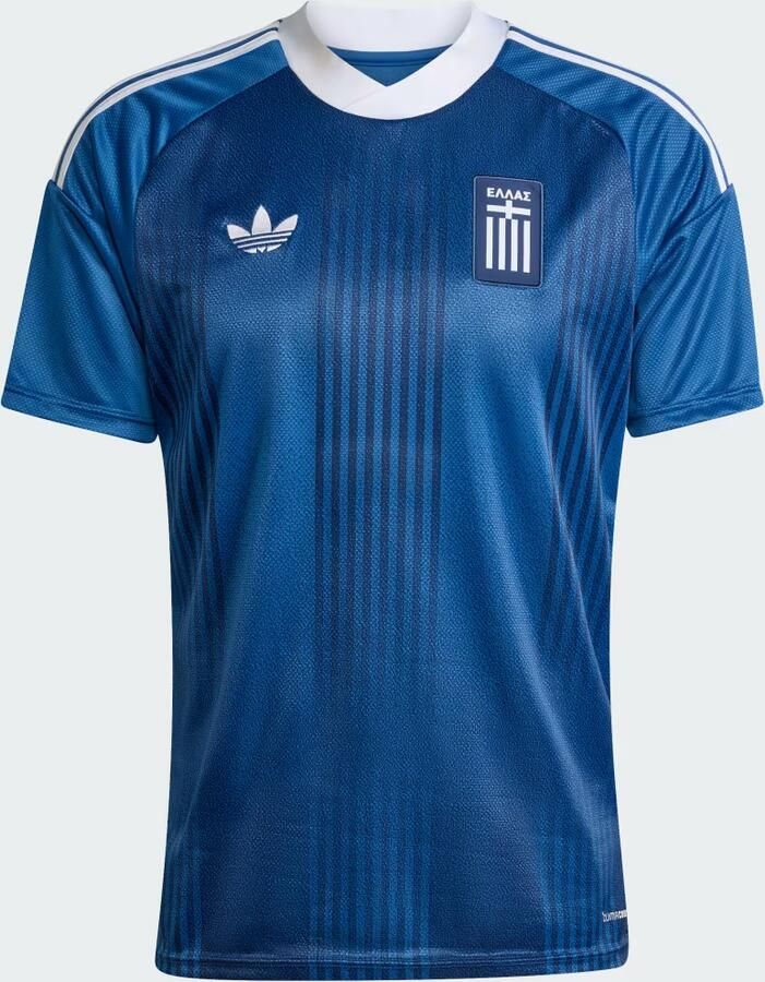 Adidas T-shirt Korte Mouw Away Greece Football Jersey - Foto 2
