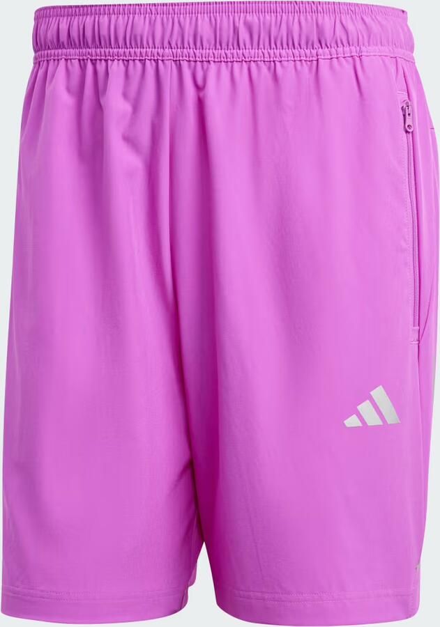 Adidas Gym+ Training 3-Stripes Geweven Short Paars- Heren Paars - Foto 3