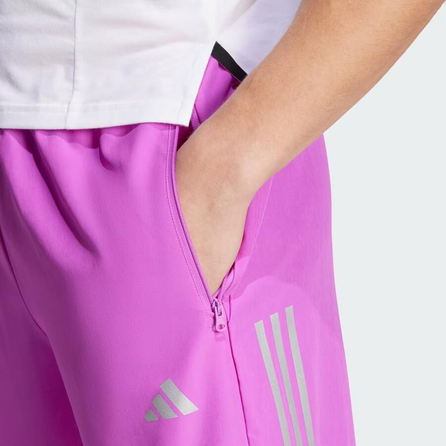 Adidas Gym+ Training 3-Stripes Geweven Short Paars- Heren Paars