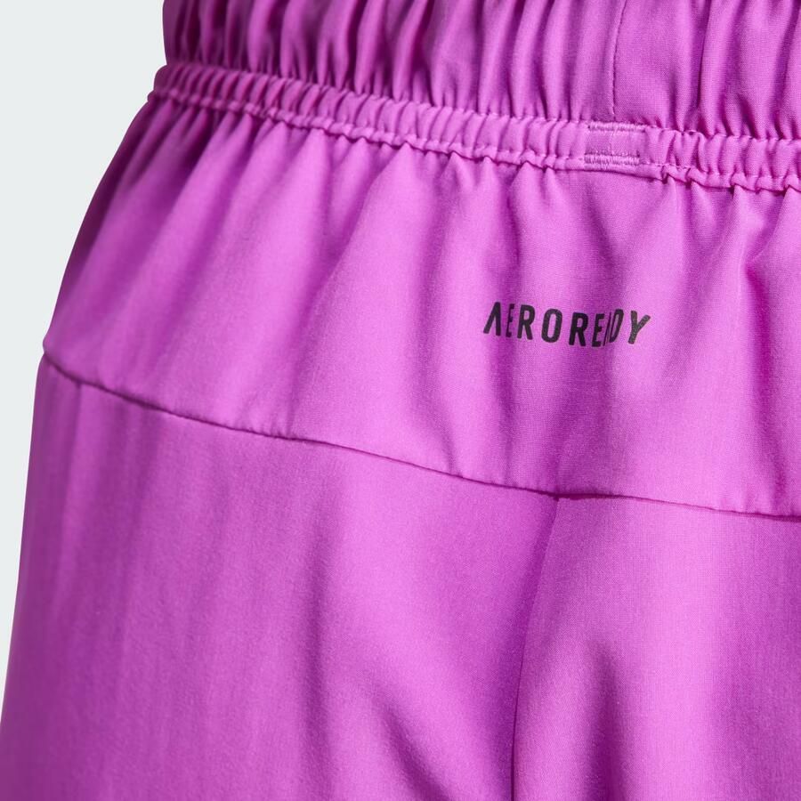 Adidas Gym+ Training 3-Stripes Geweven Short Paars- Heren Paars - Foto 2