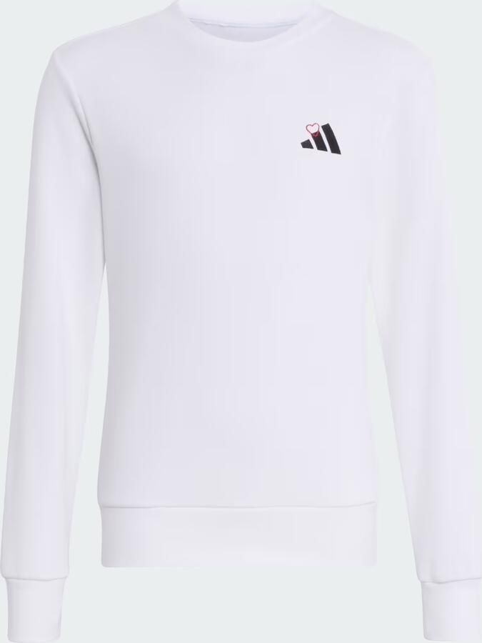 Adidas HEART EMBROIDERY GRAPHIC SWEATSHIRT JUNIOR - Foto 5