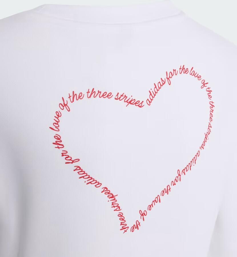 Adidas HEART EMBROIDERY GRAPHIC SWEATSHIRT JUNIOR - Foto 3